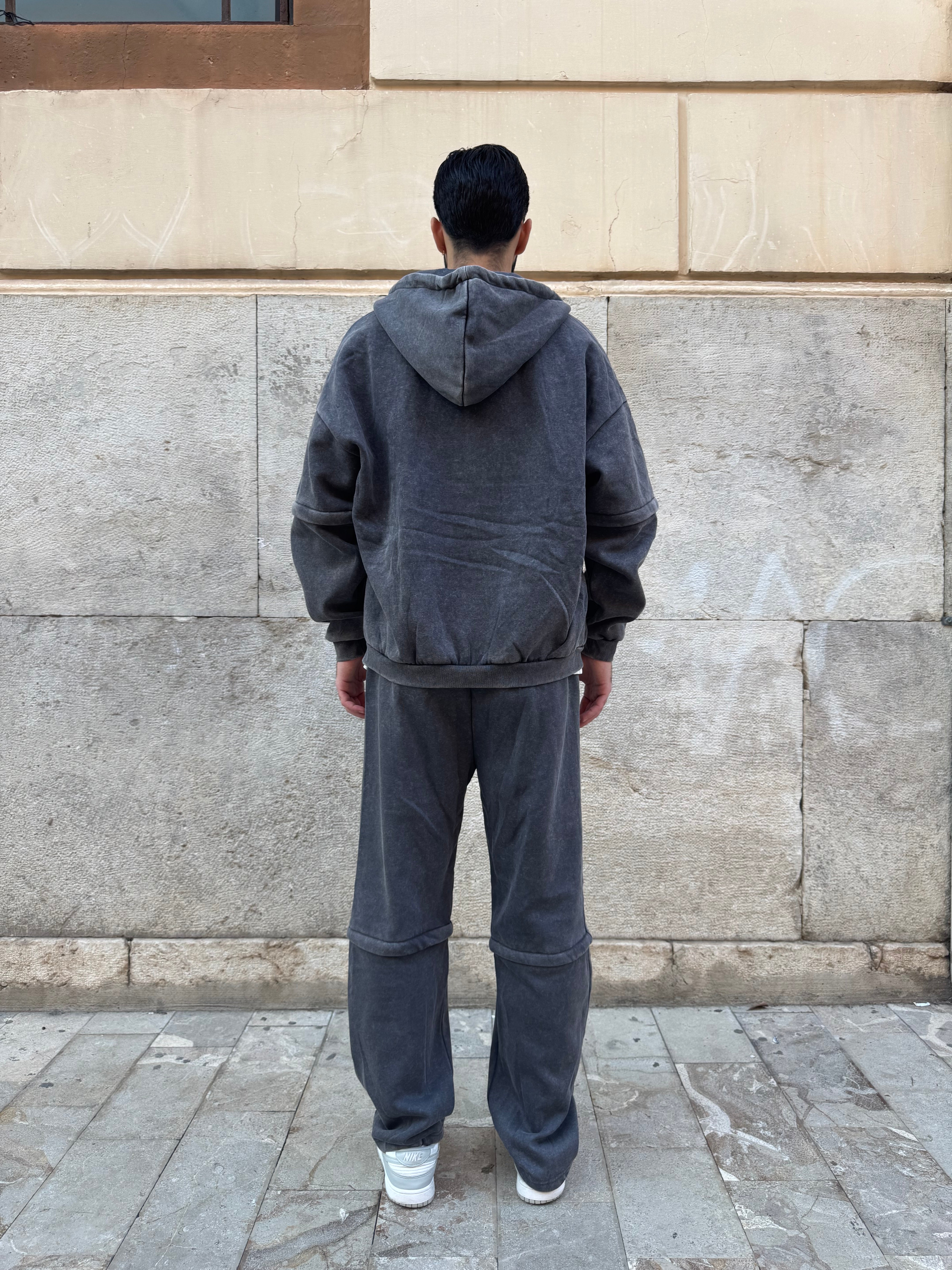 Pantalone tuta Zip